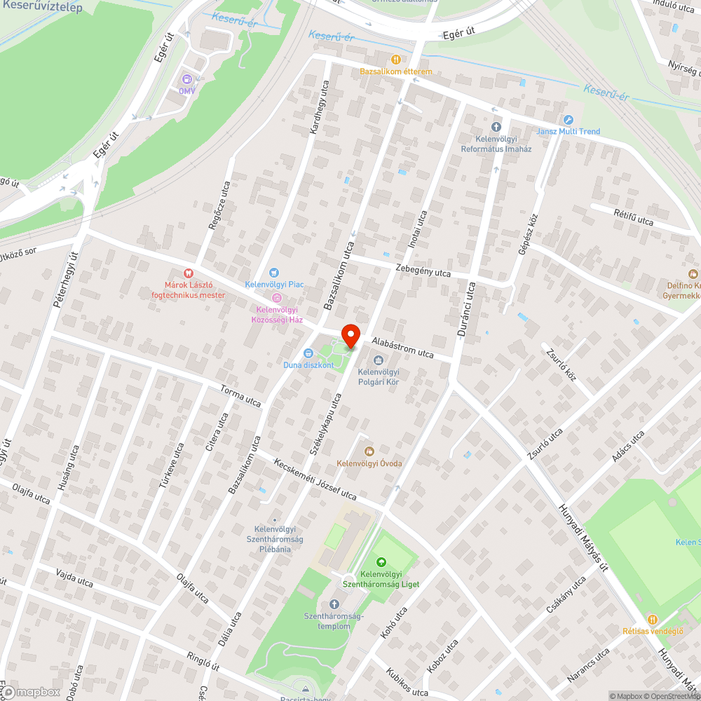 Játszótéri távbeszélő hiba bejelentés helye