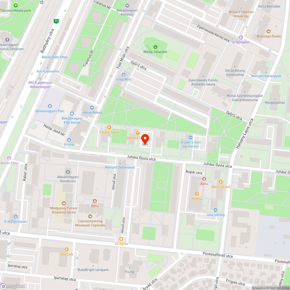 Műszaki nélküli roncs bejelentés helye