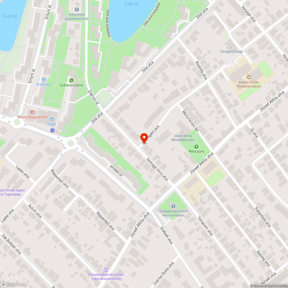 Rossz állapotú járda bejelentés helye