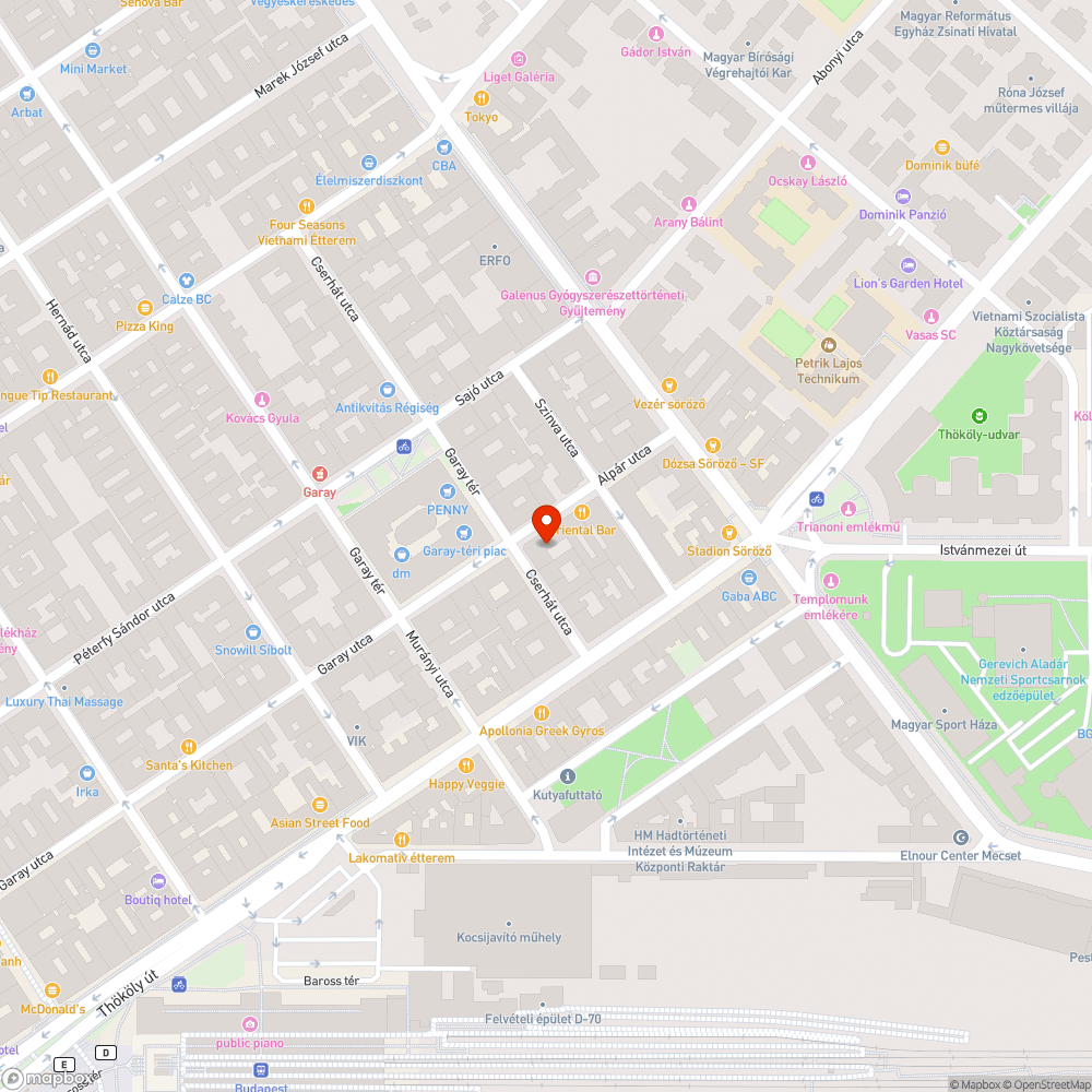 Összegyűlt szemét bejelentés helye