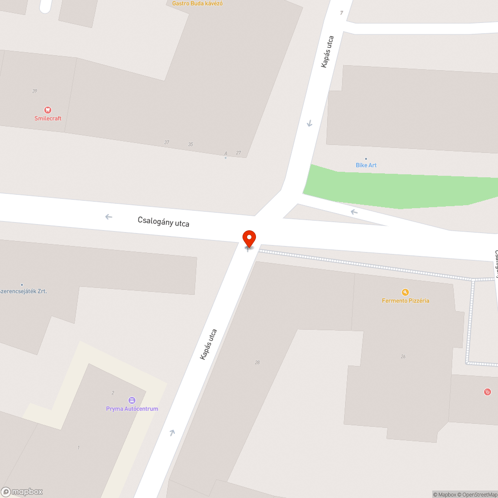 Kátyús út bejelentés helye