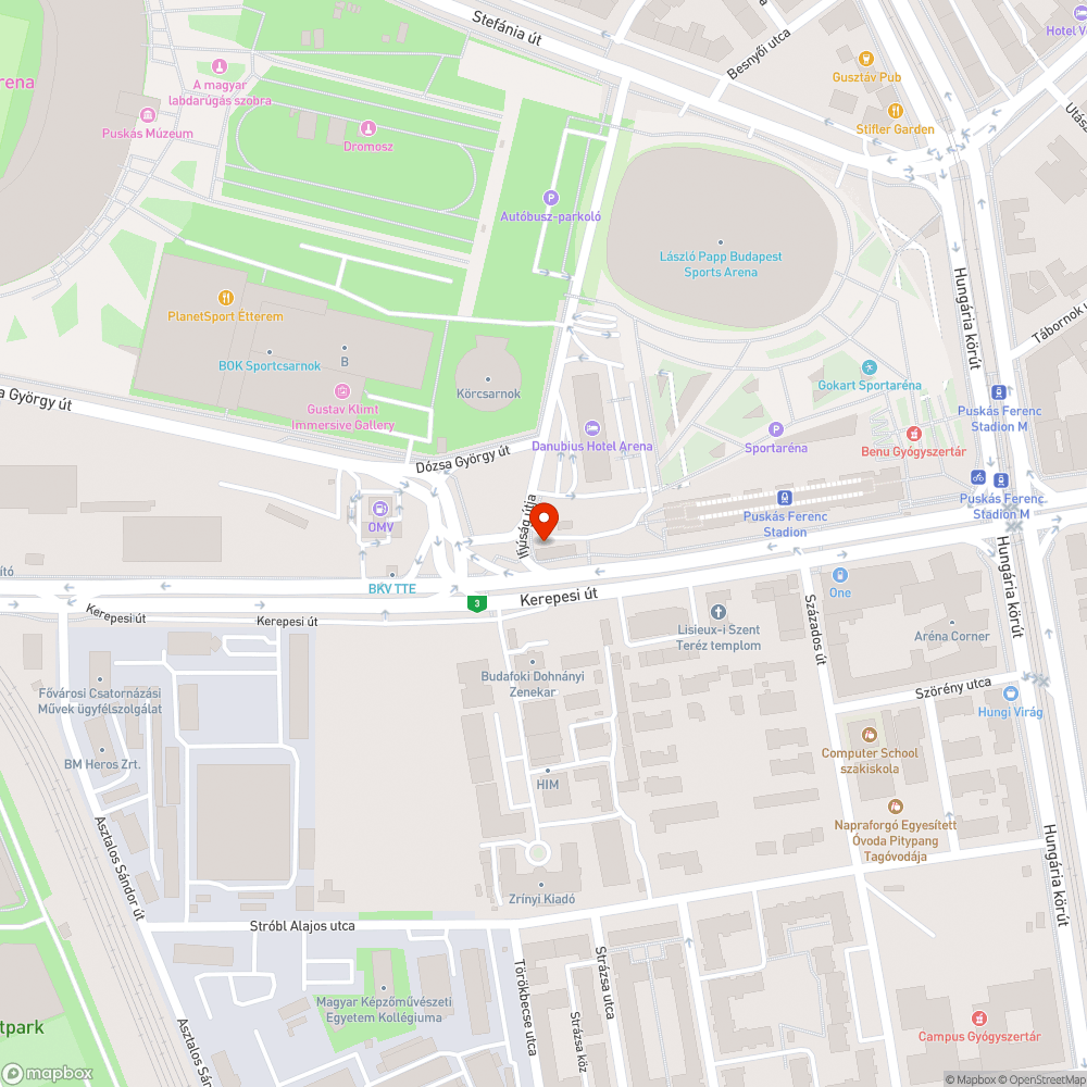 Kiszáradt tuja bejelentés helye