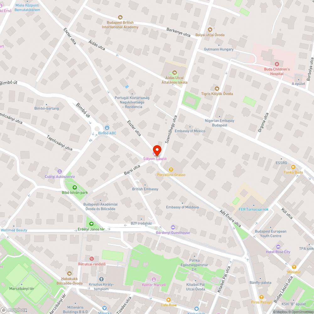 Veszélyeztetett gyalogosok bejelentés helye