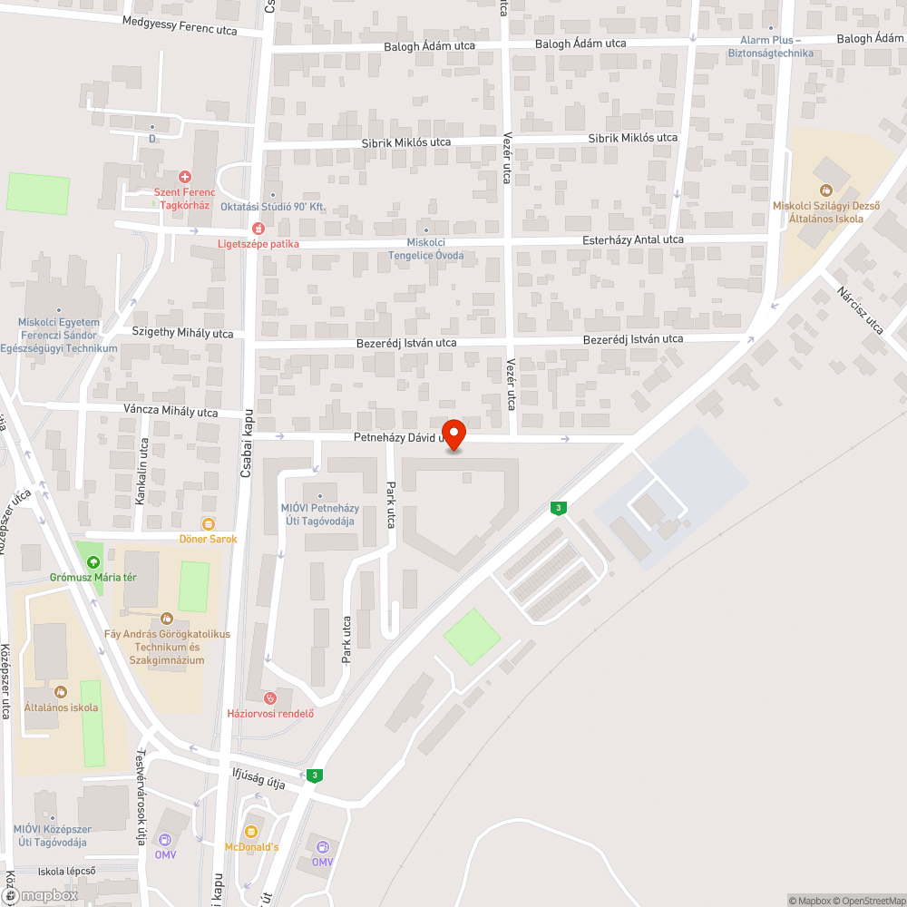 Kilukadt a lámpatestek alja bejelentés helye