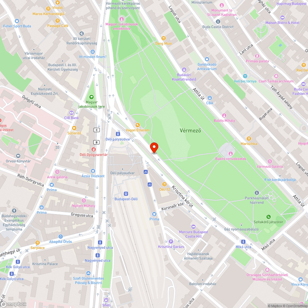 Balesetveszélyes átkelő bejelentés helye