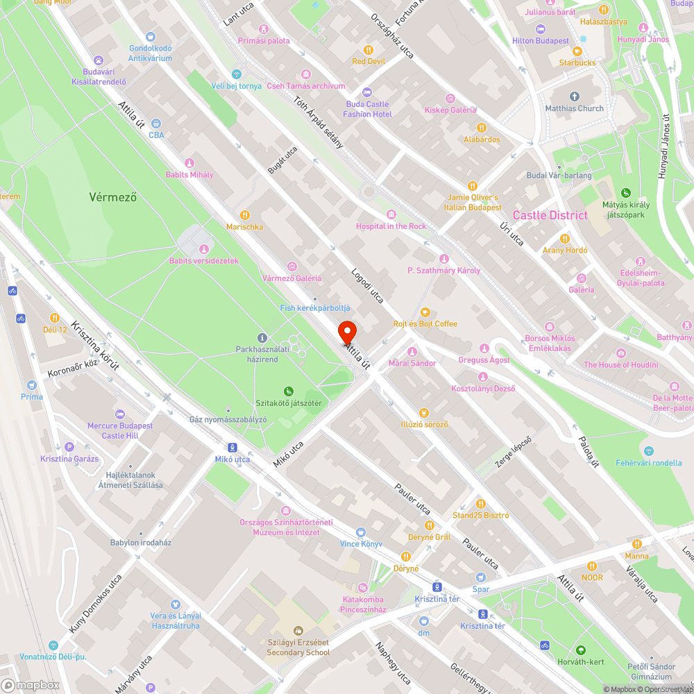 Felfestés bejelentés helye