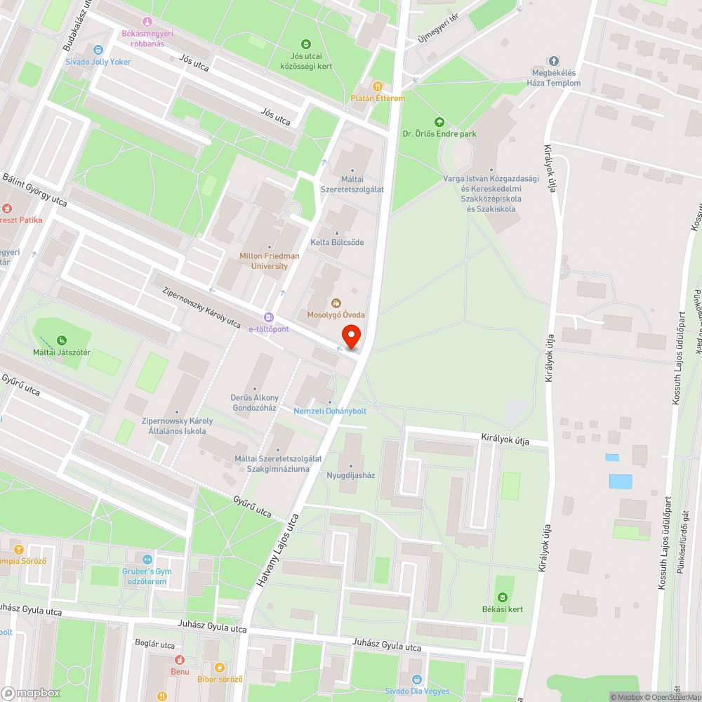 Sáros / eldugult víznyelő bejelentés helye