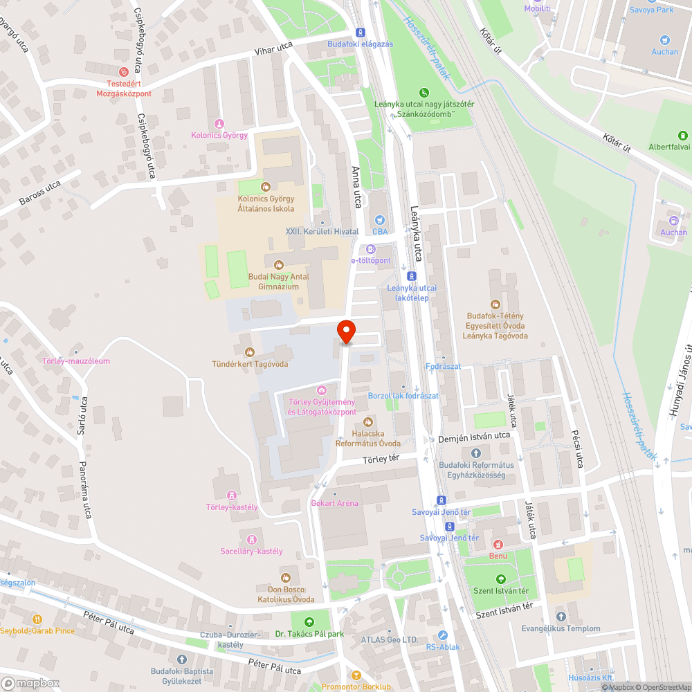 Anna nem parkoló bejelentés helye