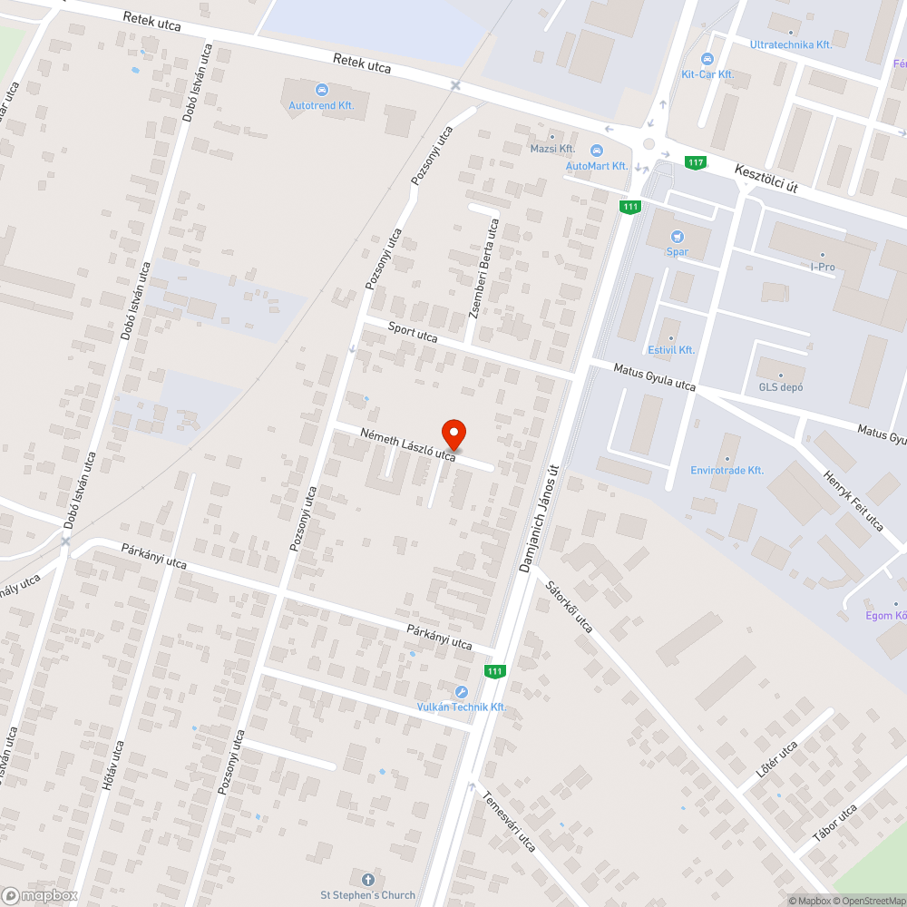 Szemétlerakás bejelentés helye