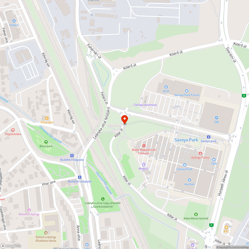 Rendezetlen terület bejelentés helye