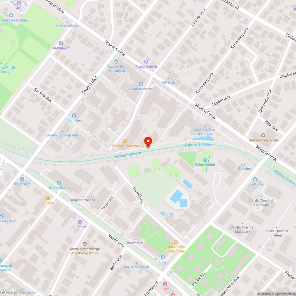 Roller a patakban bejelentés helye