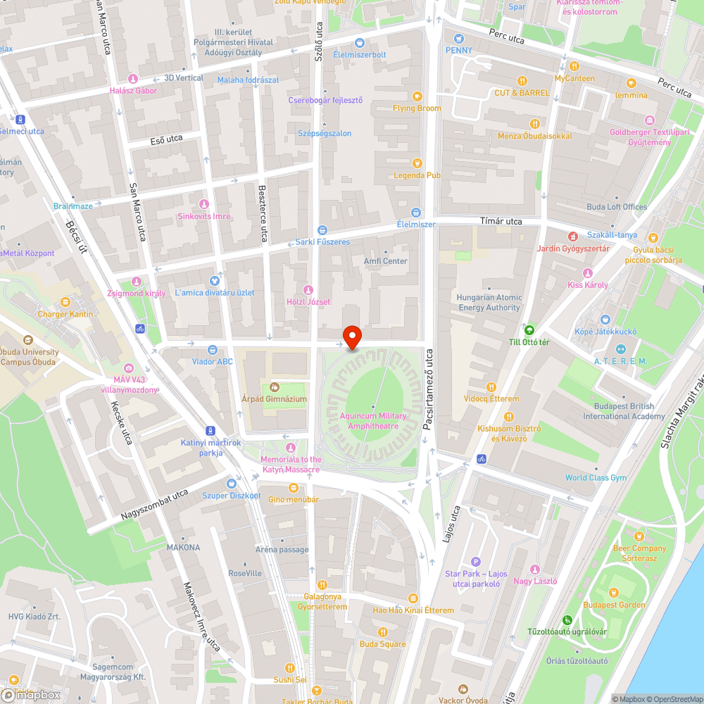 Szemét bejelentés helye