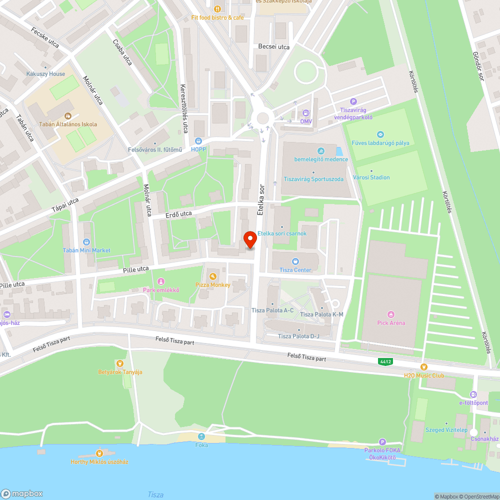 Balesetetveszélyes esővízcsatorna bejelentés helye