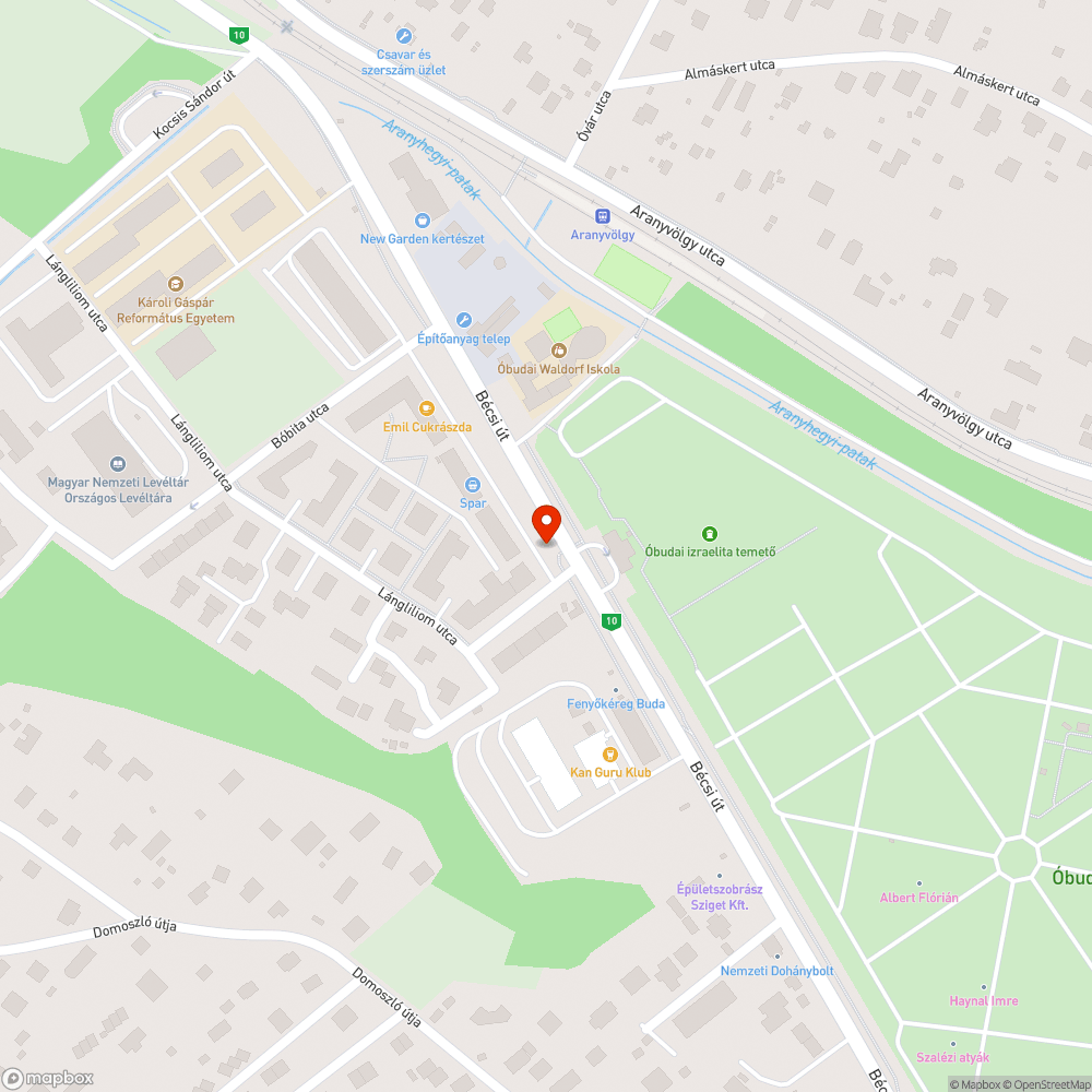 Nem működő közvilágítás bejelentés helye