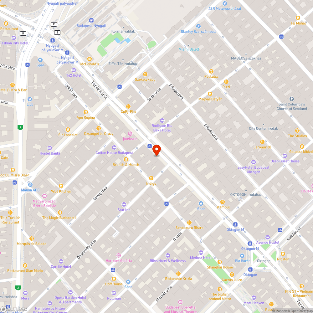 Üres fahely bejelentés helye