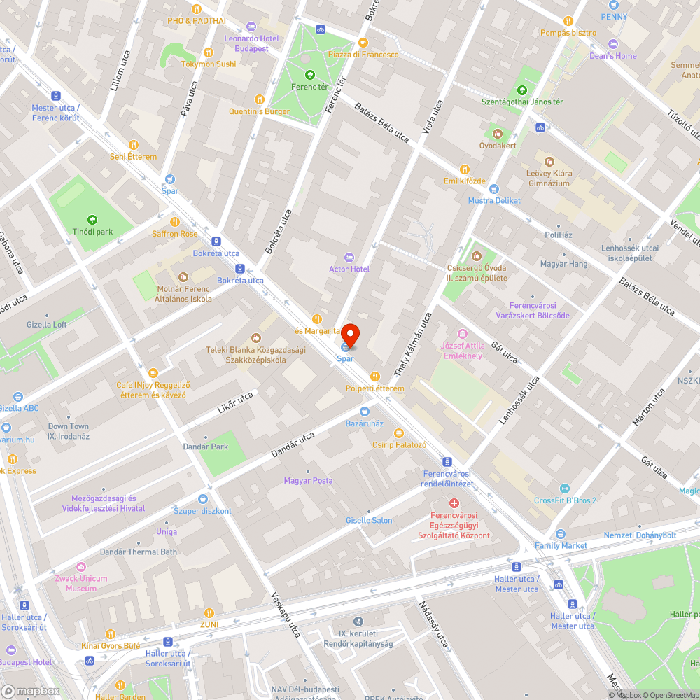 Nyitott szekrény az utcán. bejelentés helye