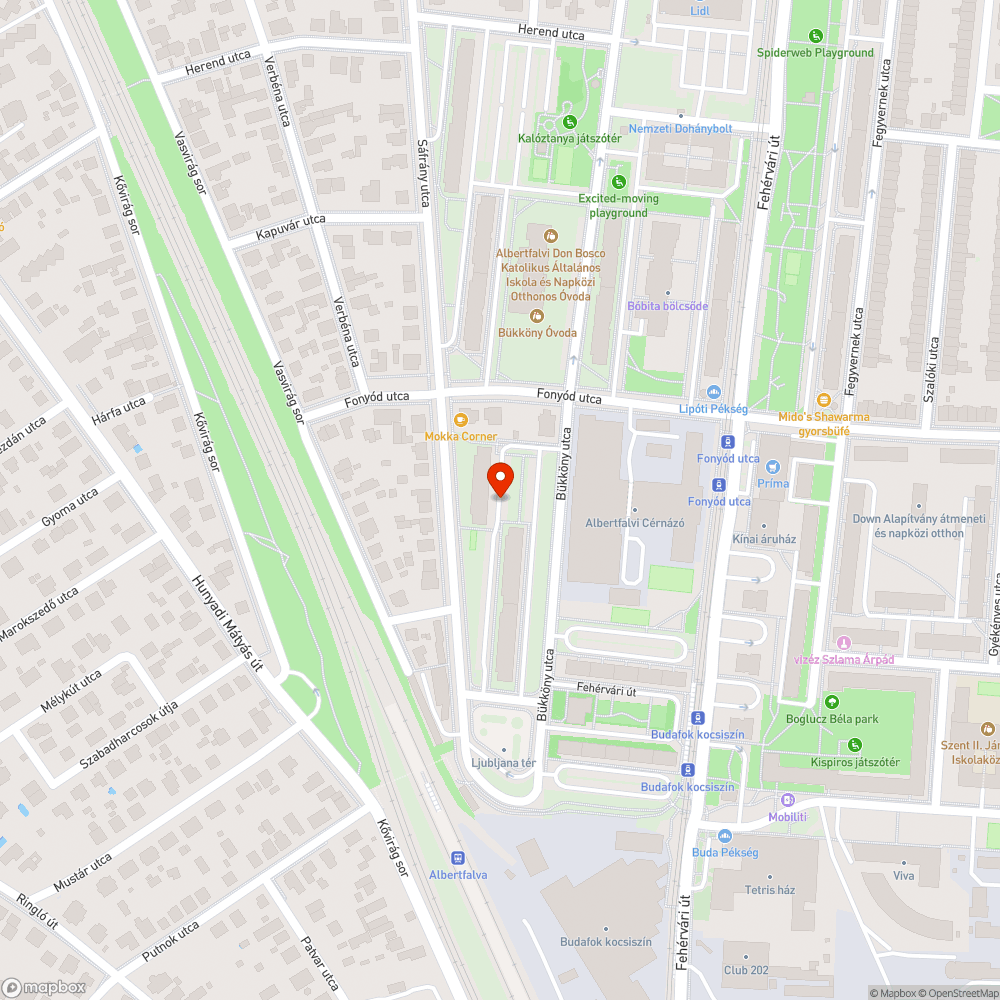 Elhagyott BMW bejelentés helye