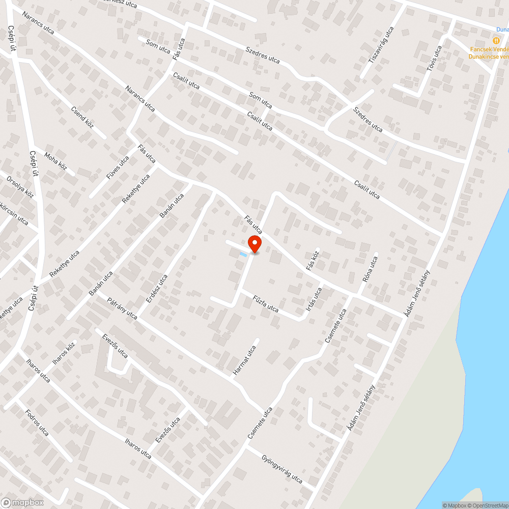 Kátyús útszakasz a Borsos Károly utcában bejelentés helye