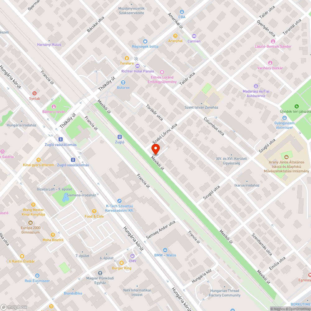 Hibás fedlap bejelentés helye