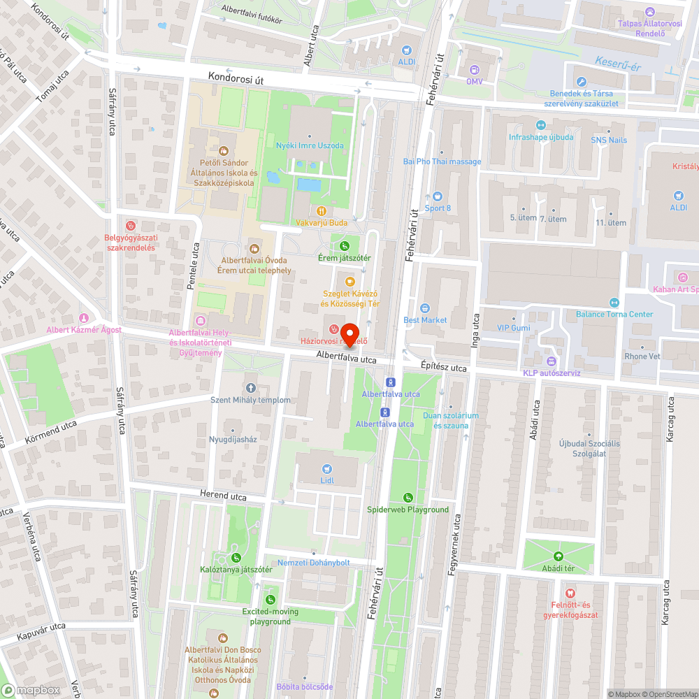 Elhagyott Mondeo bejelentés helye