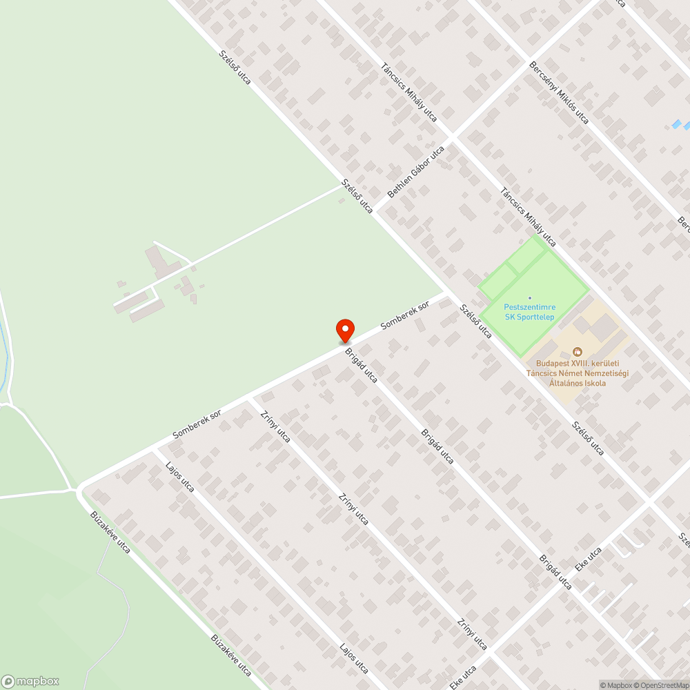 mély kátyú az úton bejelentés helye