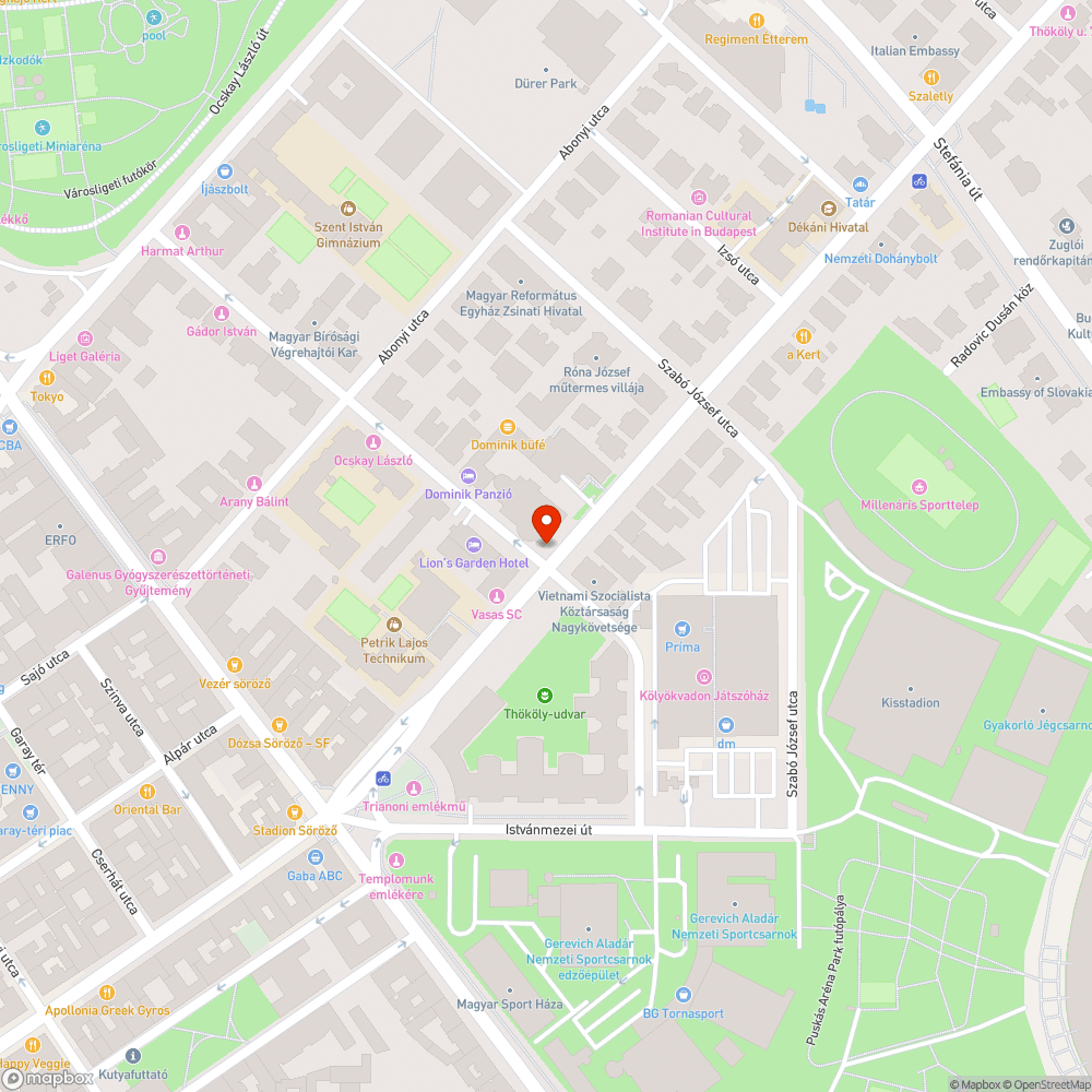 Betört aknafedél bejelentés helye