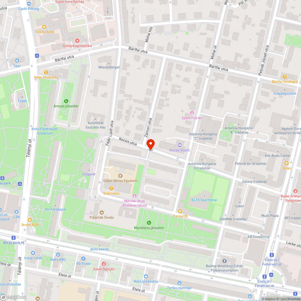 Növényi hulladék a zöldterületen bejelentés helye