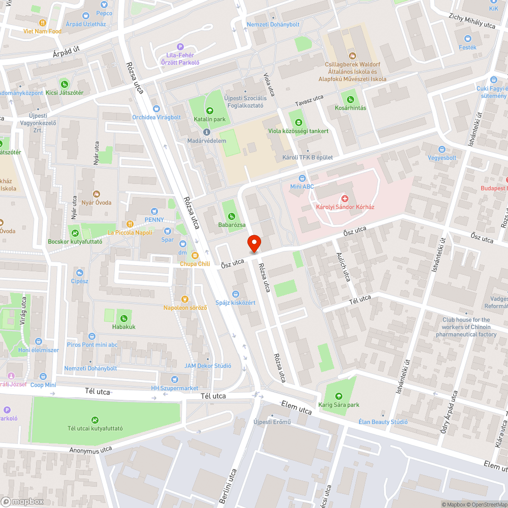 Szemetes körüli szemét bejelentés helye