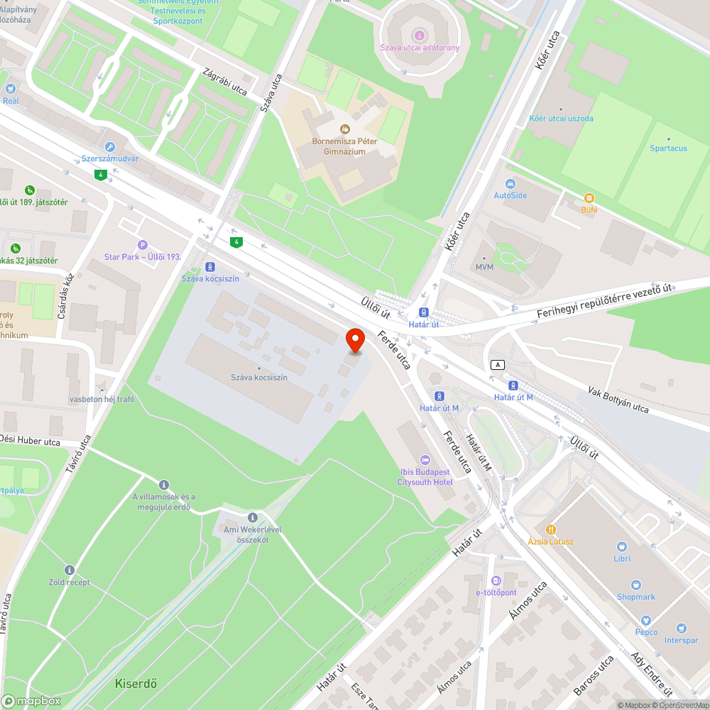 Oldalán beszakadt közműszekrény bejelentés helye