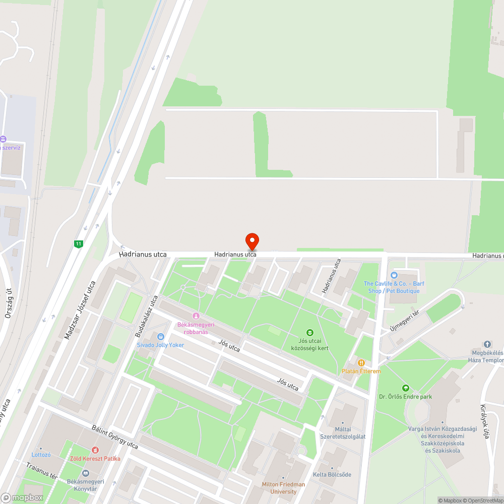 Munkavégzés a megállóban bejelentés helye