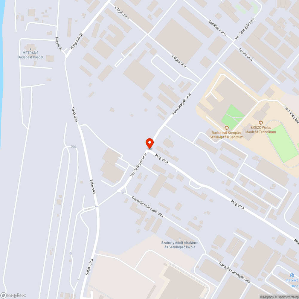 Sèrült tábla bejelentés helye