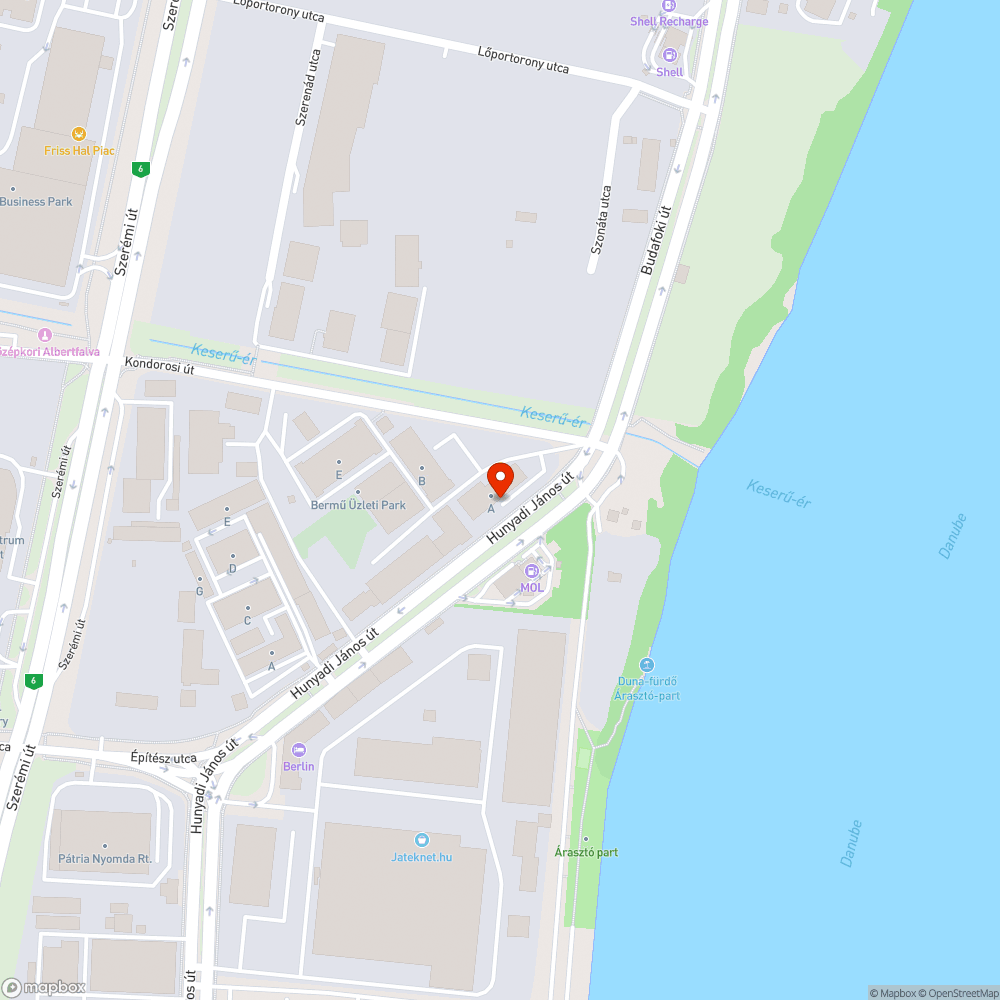 Elhagyott, roncs Mercedes bejelentés helye