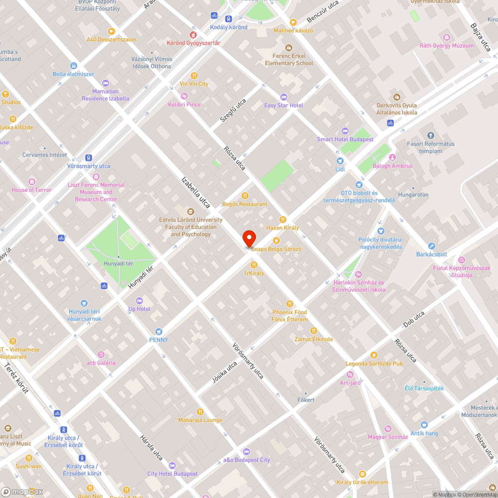 Rakodóhely bejelentés helye