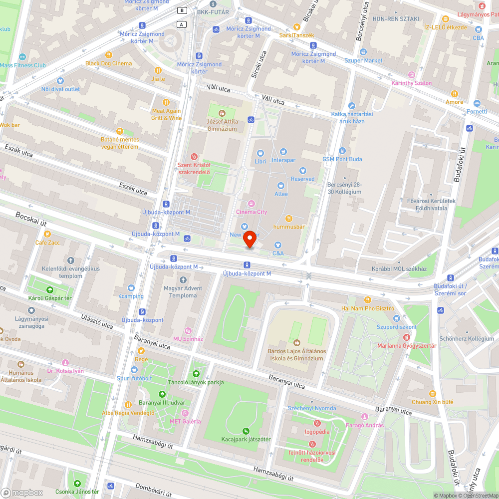 Kopott pad bejelentés helye