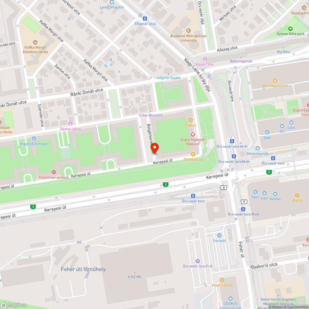 Burkolathibával, burkolatállapottal kapcsolatos bejelentés bejelentés helye