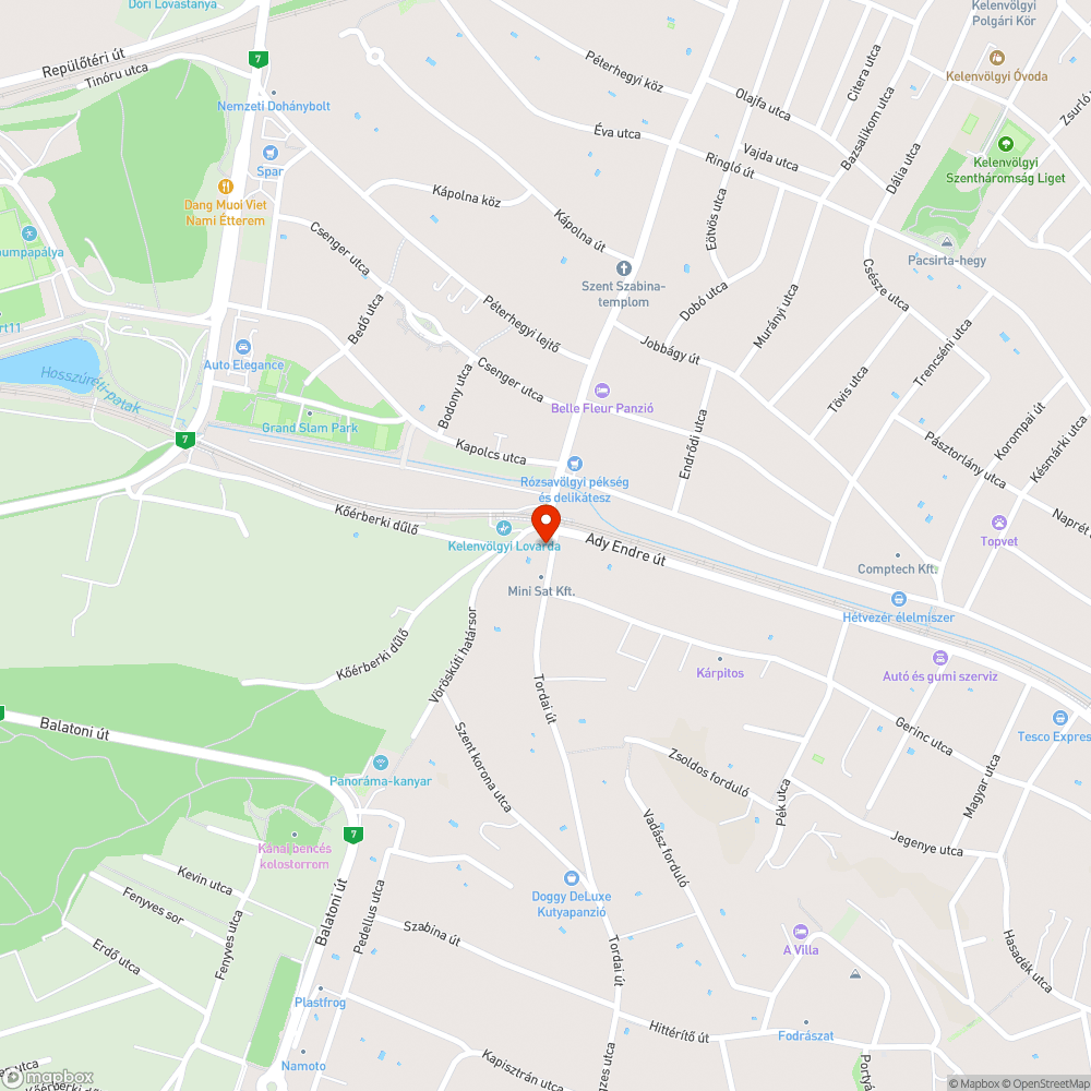 Mostohagyerek XXII. kerület buszos kerékpárszállítás bejelentés helye