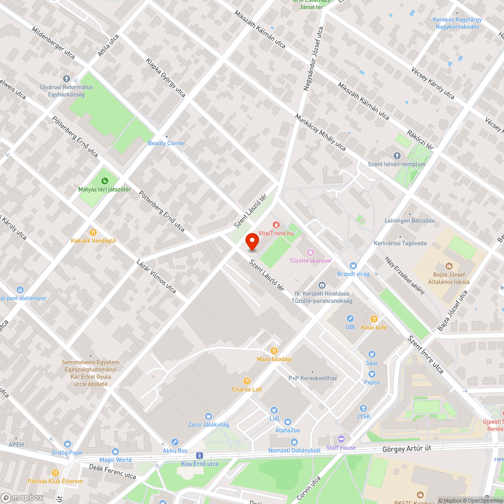 Zöldterületen történő illegális parkolás bejelentés helye