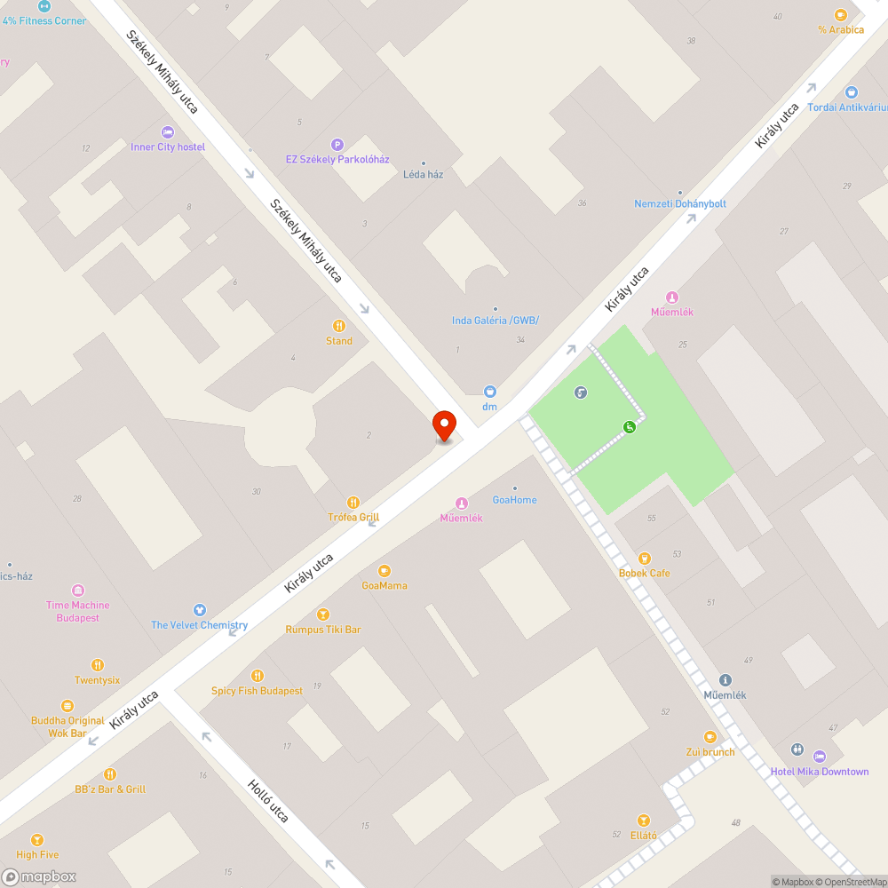 kidöntött poller bejelentés helye