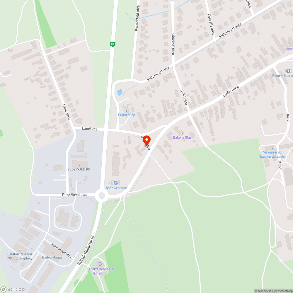 Villanyoszlop talpa elrepedt bejelentés helye