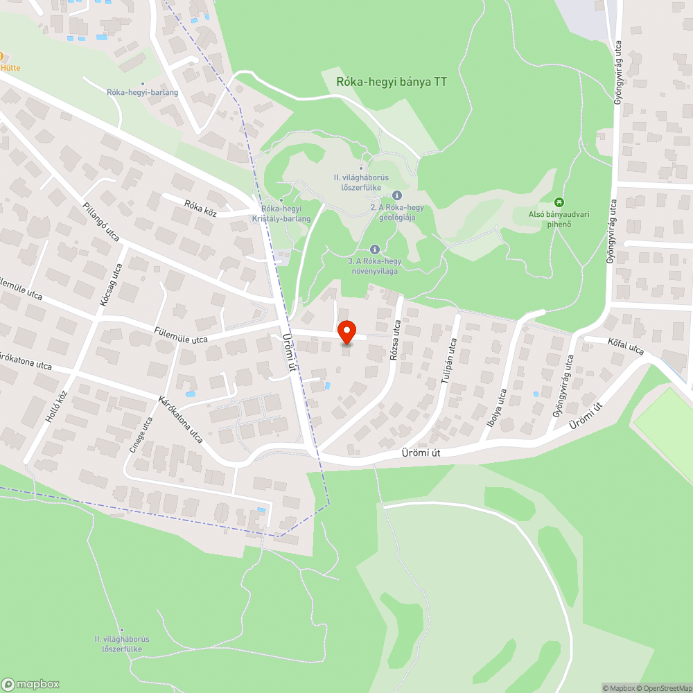 Vezeték bejelentés helye