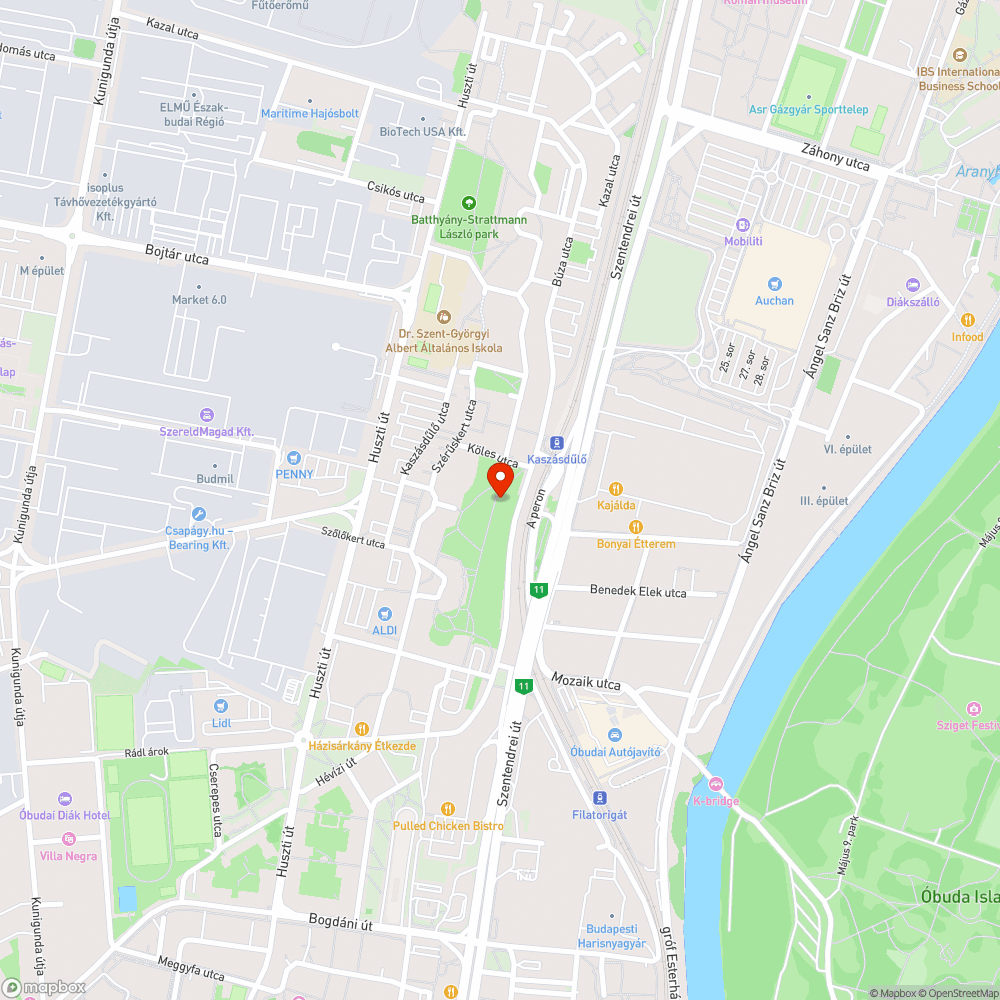 Megrongált fitnesz park bejelentés helye