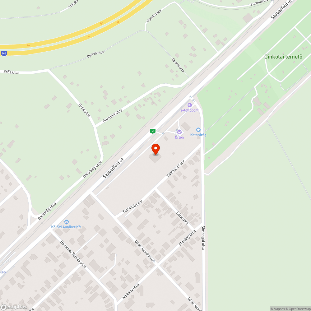 Szintkiegyenlítés bejelentés helye