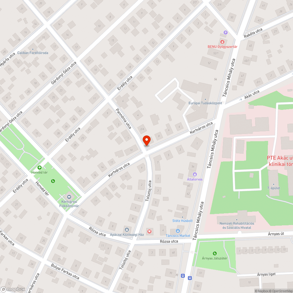 A vizszolgáltató hiba javitás után nem hozta helyre az utburkolatot bejelentés helye