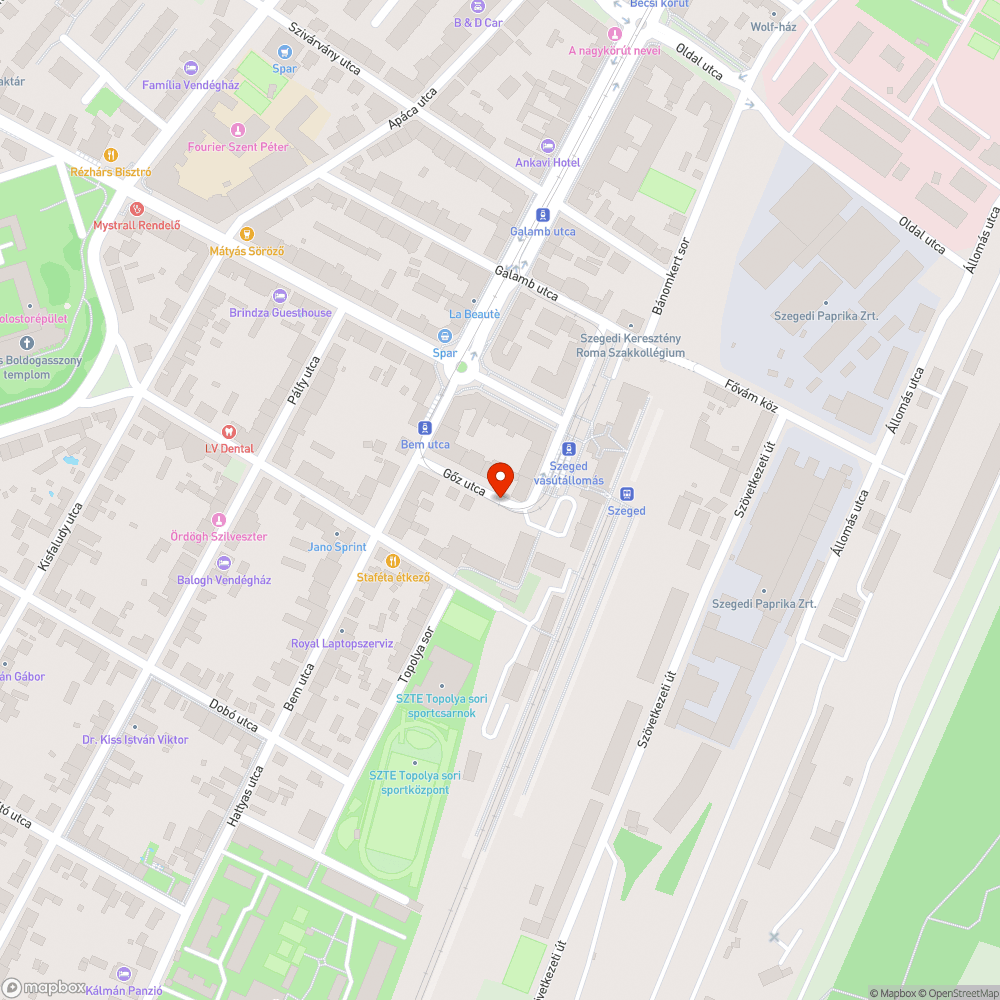 Behajtás tiltott területre bejelentés helye