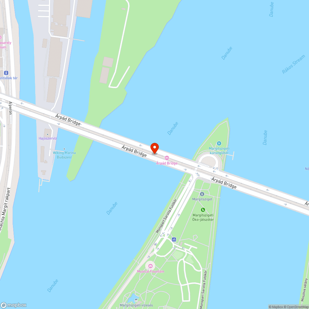 Tarthatatlan helyzet az Árpád hídon bejelentés helye