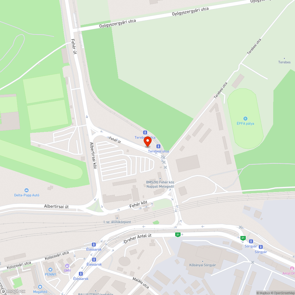 Spar kocsi bejelentés helye