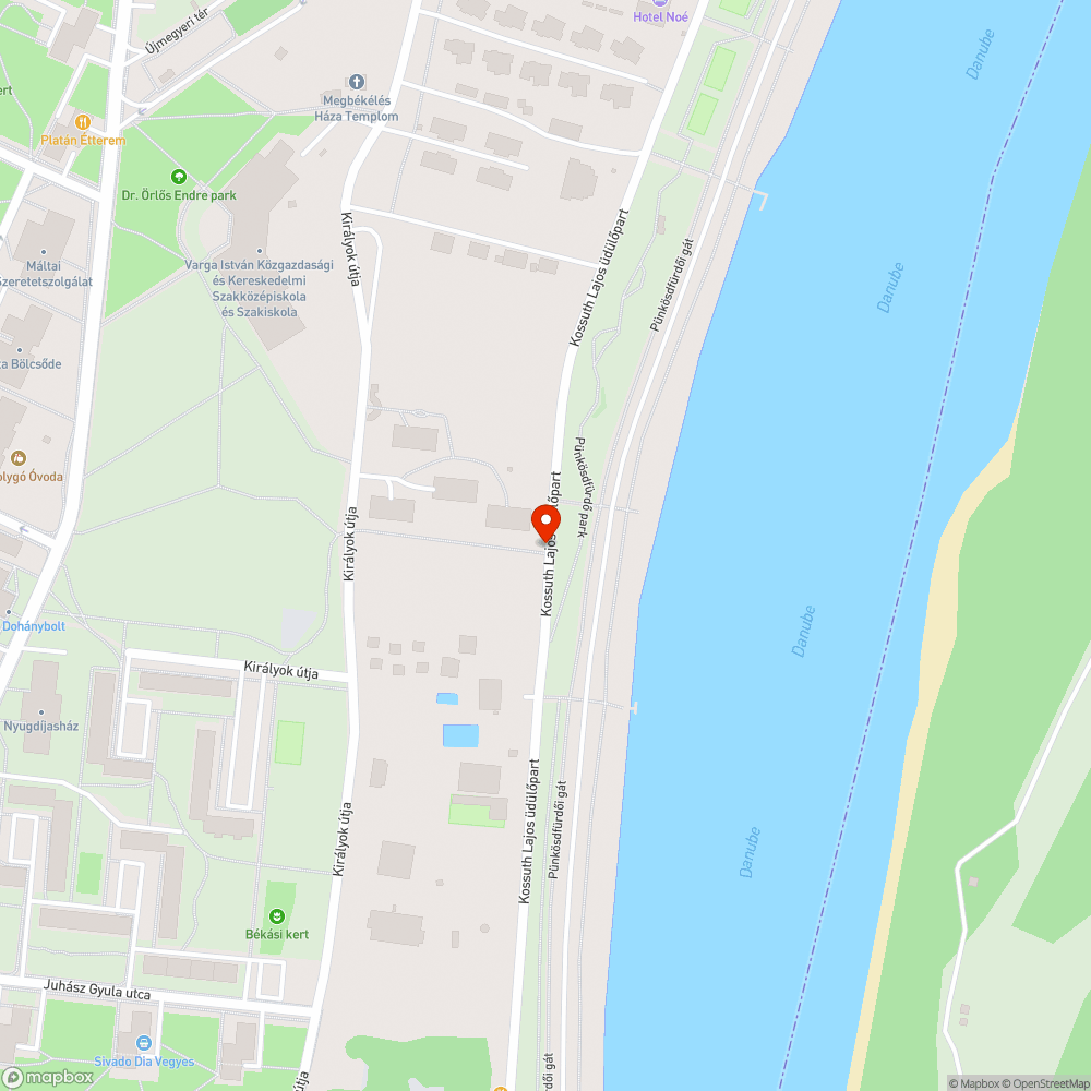 Politikai graffiti bejelentés helye