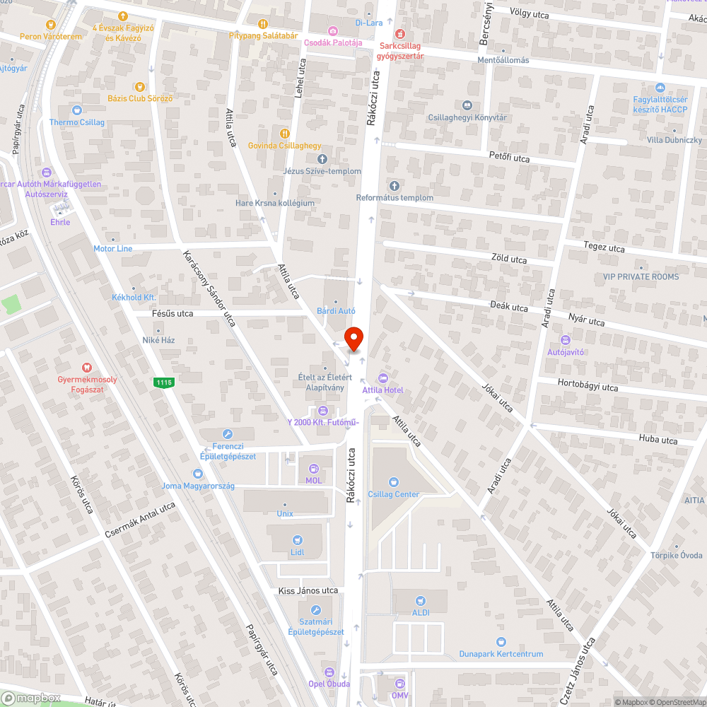 Kátyúk a Szentendrei úton, a Bárdi után bejelentés helye