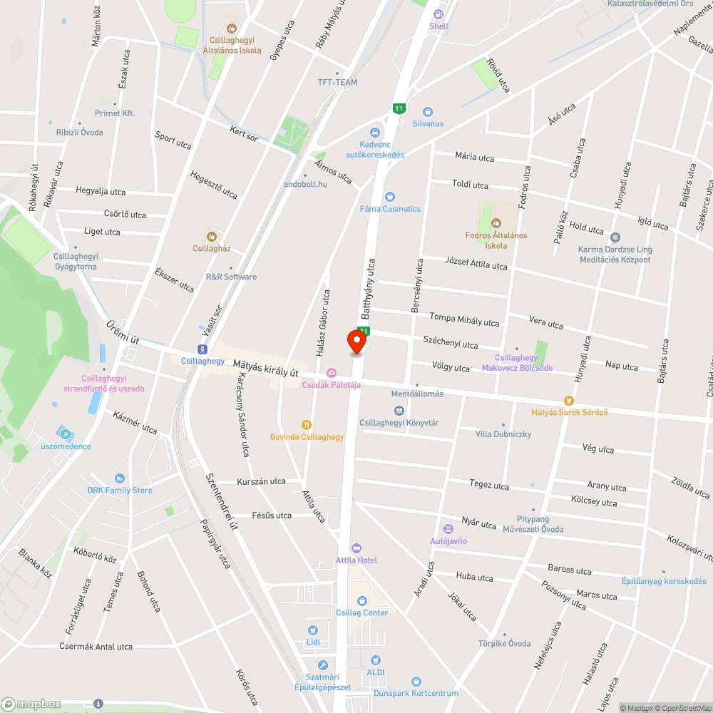 Borzalmas, tarthatatlan állapotú út bejelentés helye