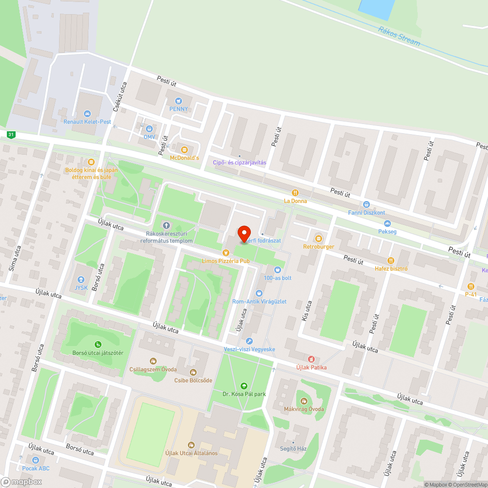 Zöldhulladék bejelentés helye